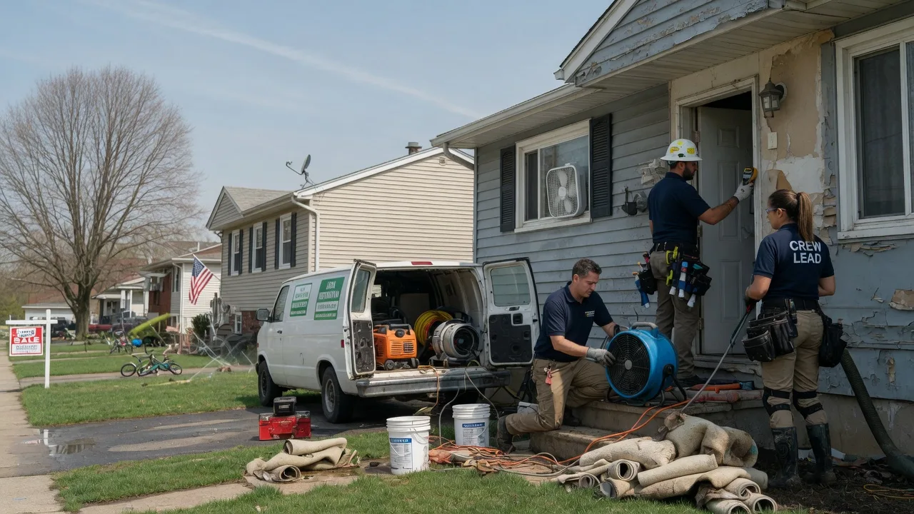 Flood Cleanup in Berryville, AR near me